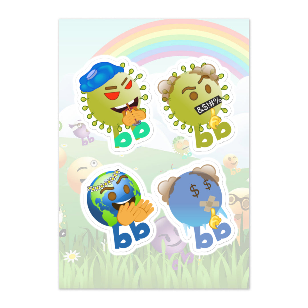 Megabb PaPa Stickers - Emojibb