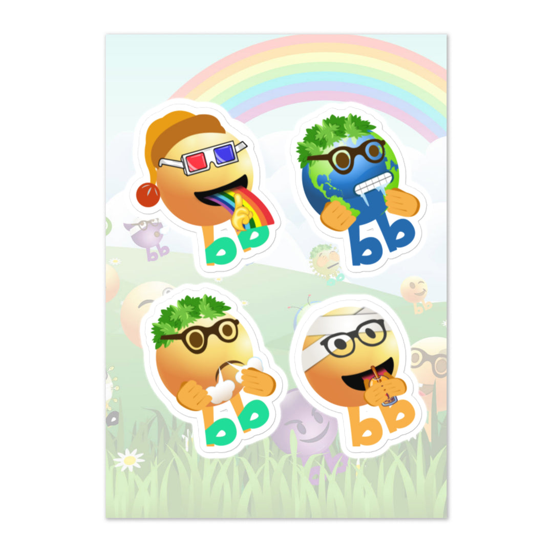 Megabb PaPa Stickers - Emojibb