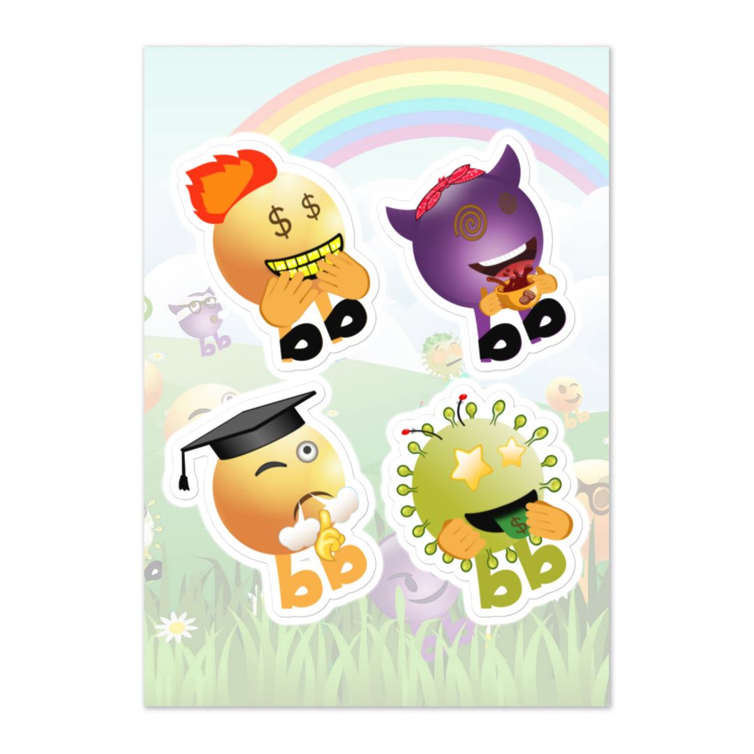 Megabb PaPa Stickers - Emojibb