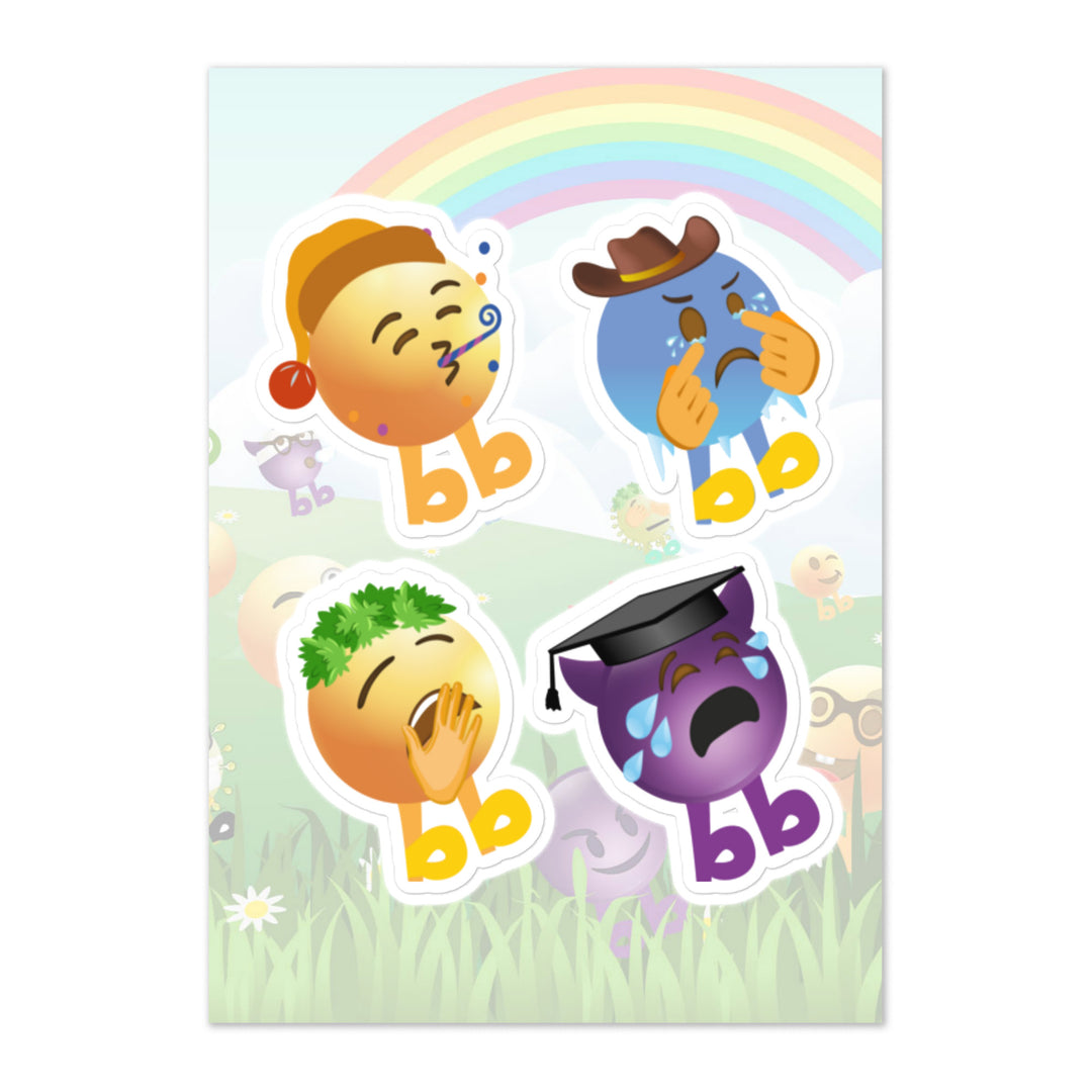 Megabb PaPa Stickers - Emojibb