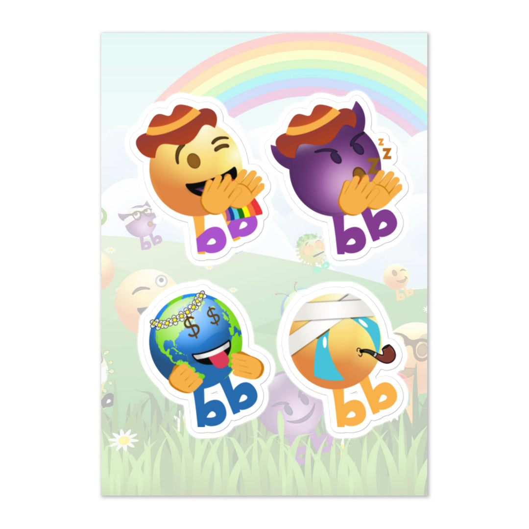 Megabb PaPa Stickers - Emojibb