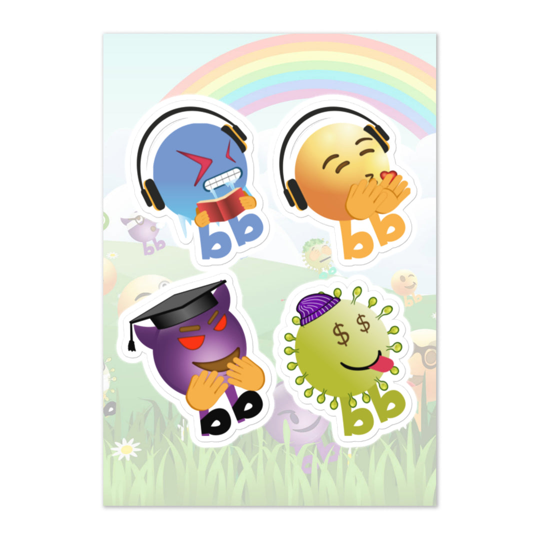 Megabb PaPa Stickers - Emojibb