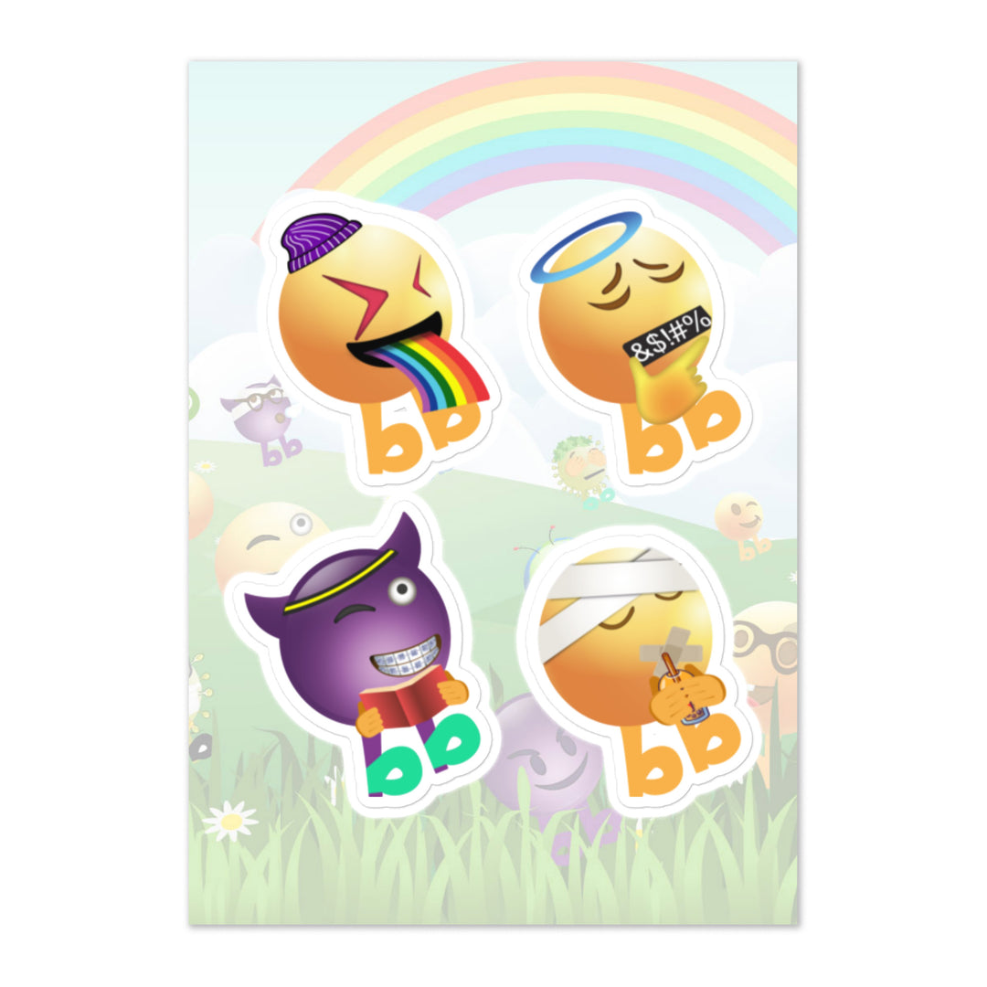 Megabb PaPa Stickers - Emojibb