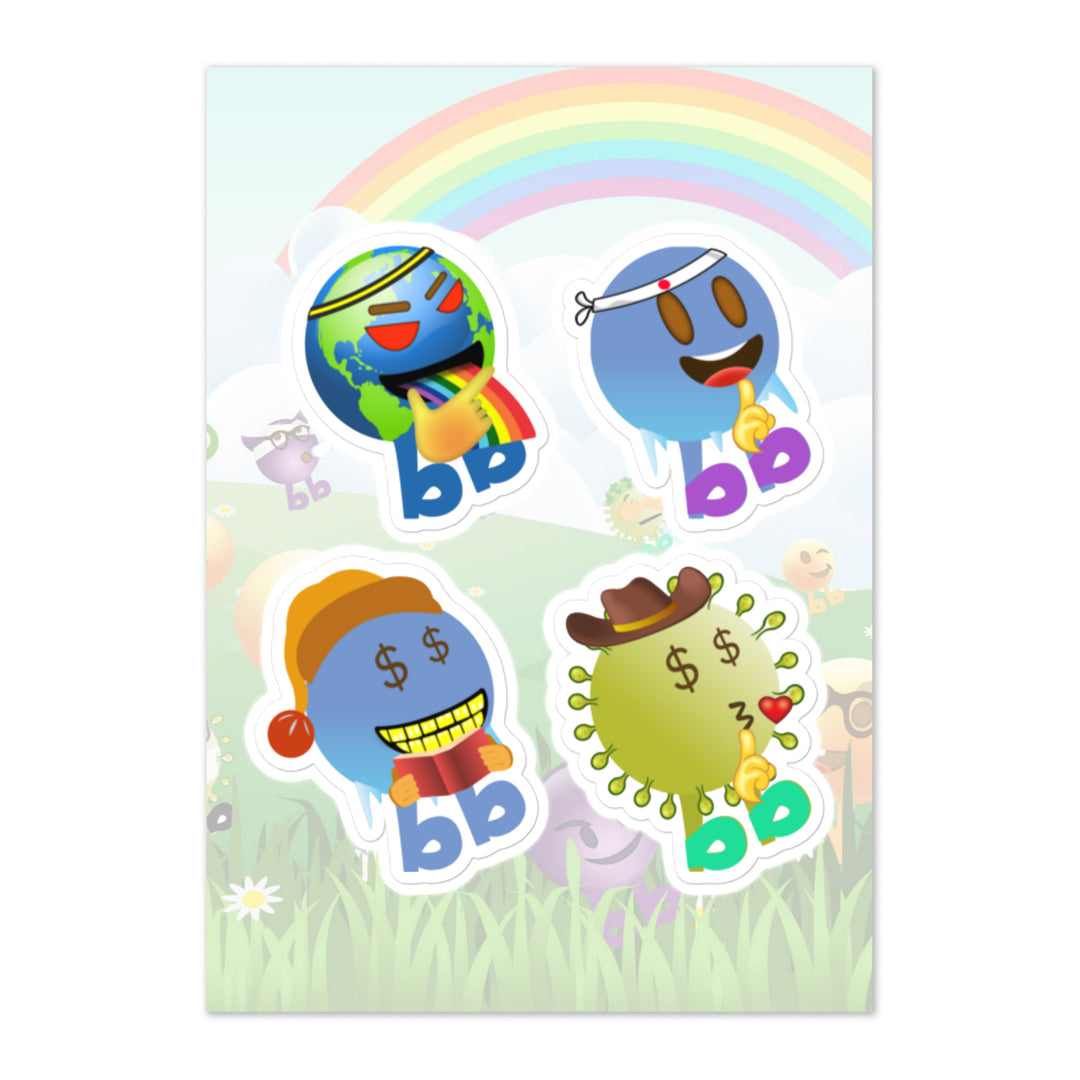 Megabb PaPa Stickers - Emojibb