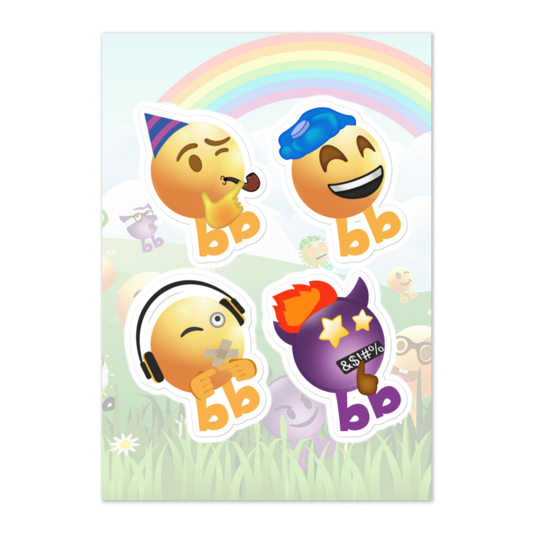 Megabb PaPa Stickers - Emojibb