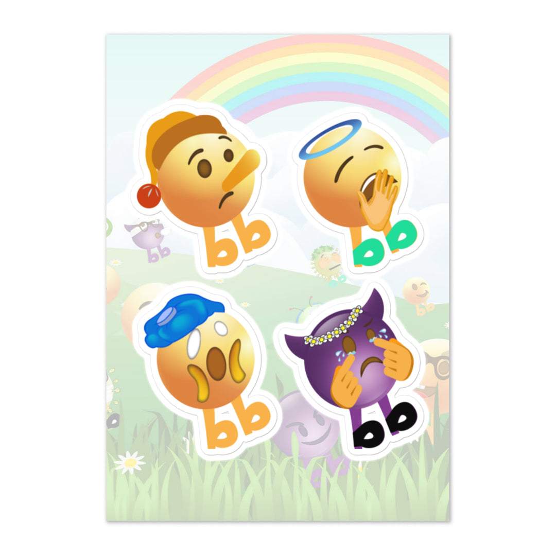 Megabb PaPa Stickers - Emojibb