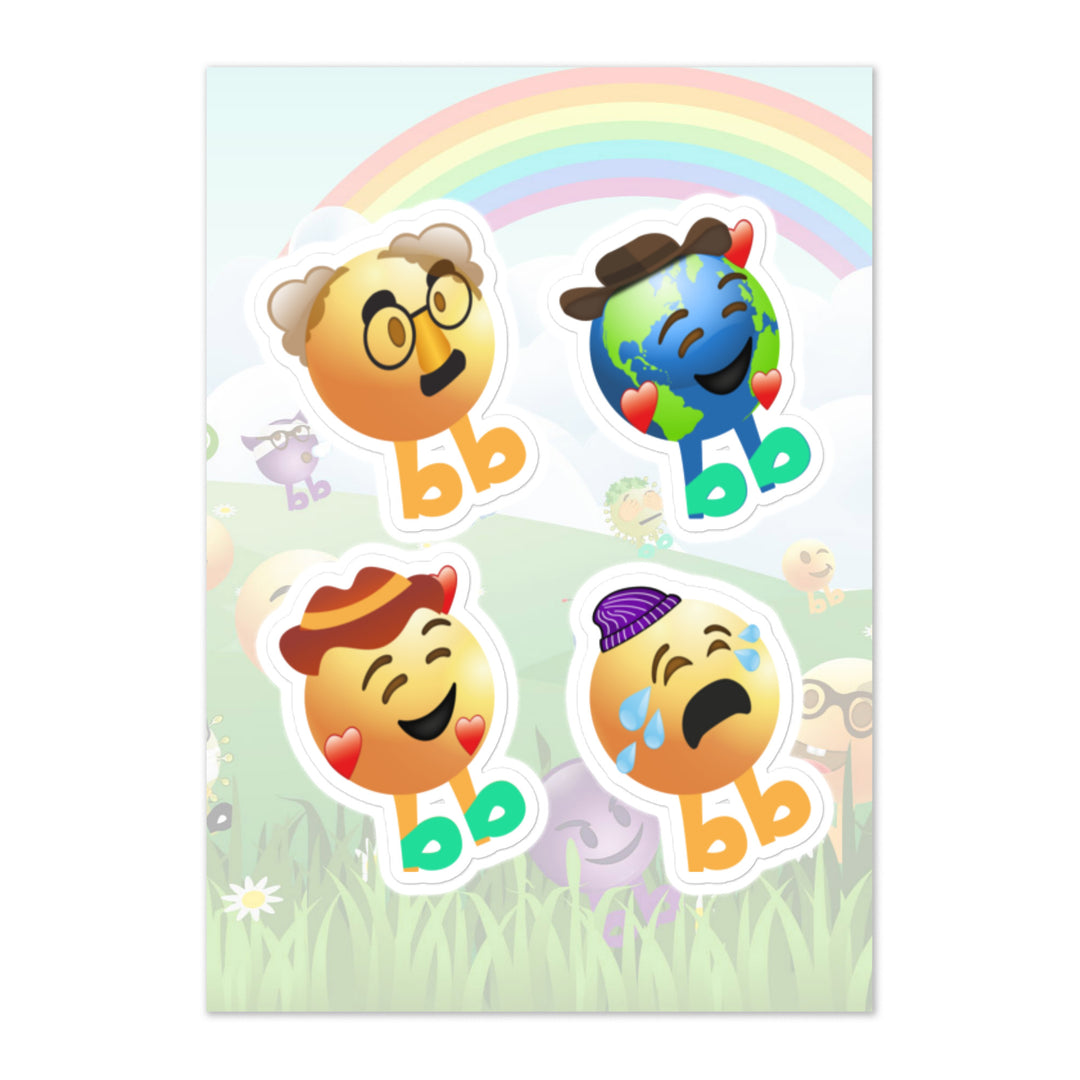 Megabb PaPa Stickers - Emojibb