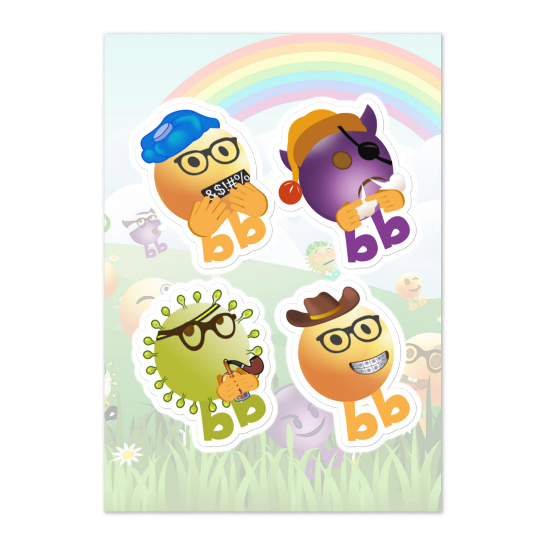 Megabb PaPa Stickers - Emojibb