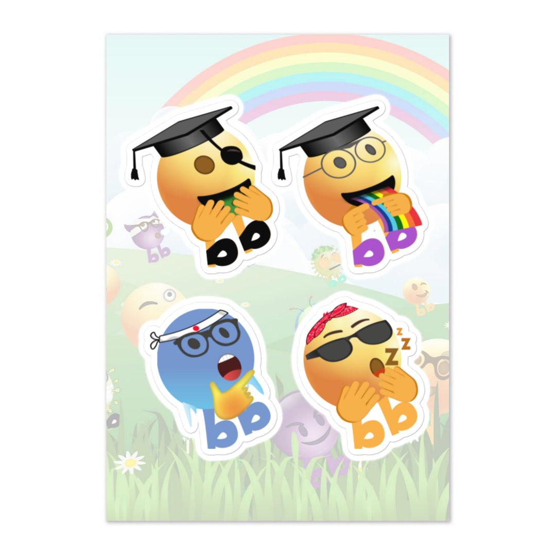 Megabb PaPa Stickers - Emojibb