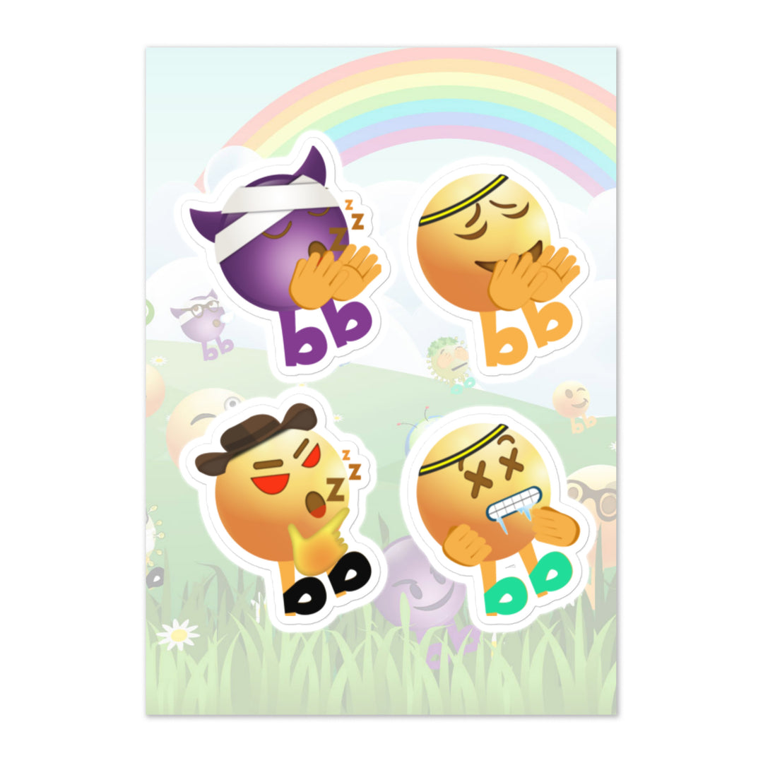 Megabb PaPa Stickers - Emojibb