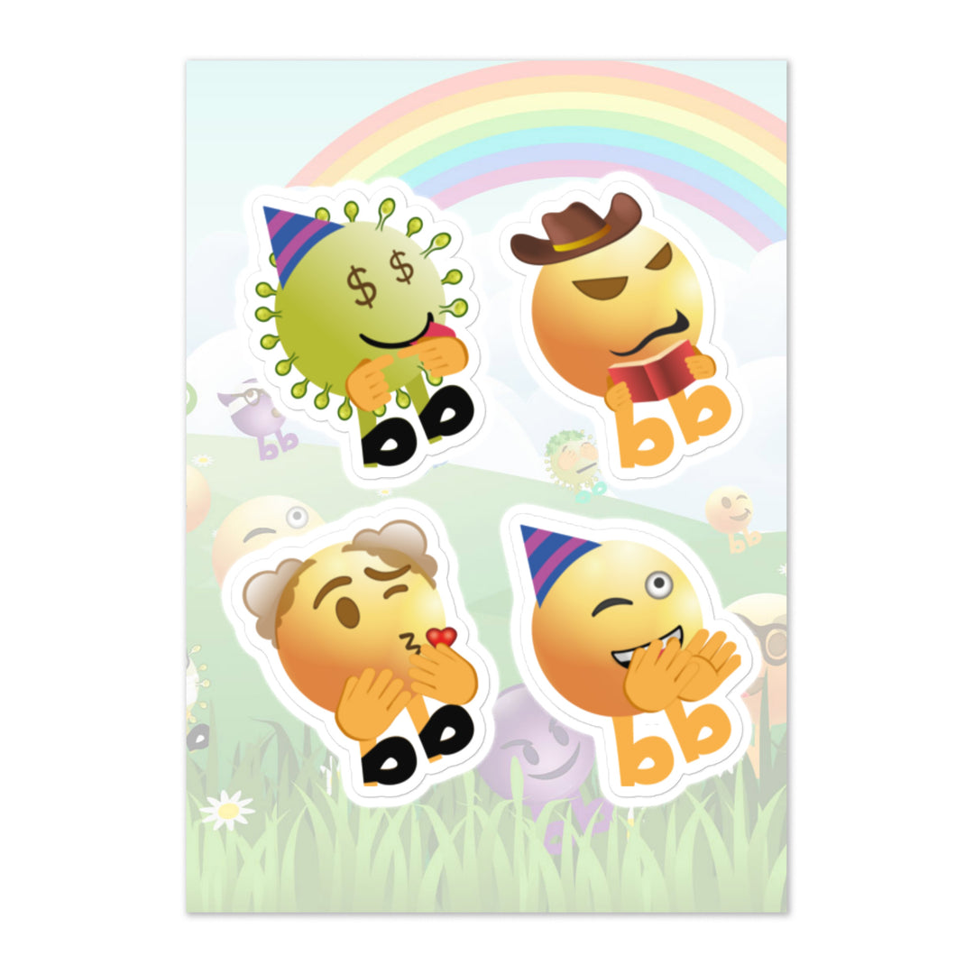 Megabb PaPa Stickers - Emojibb