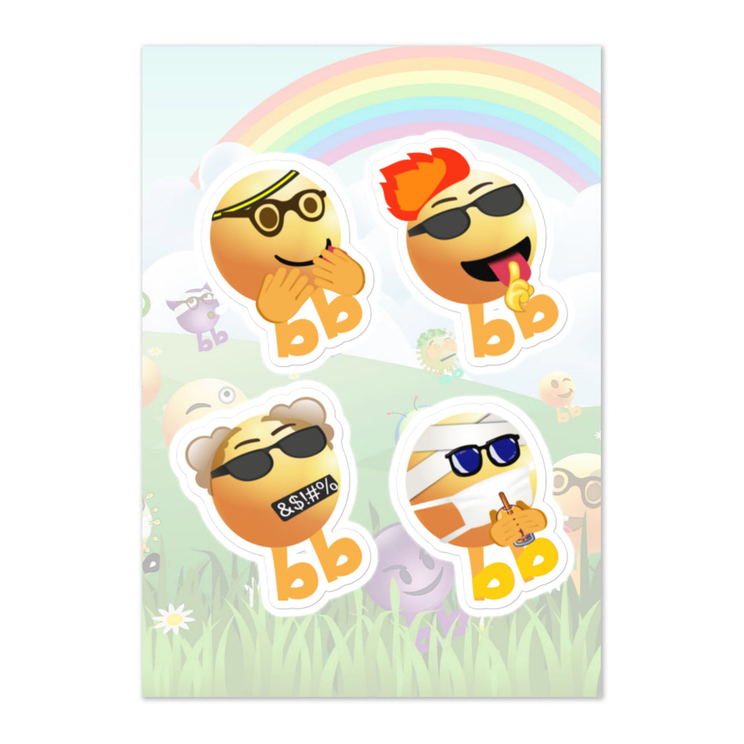 Megabb PaPa Stickers - Emojibb