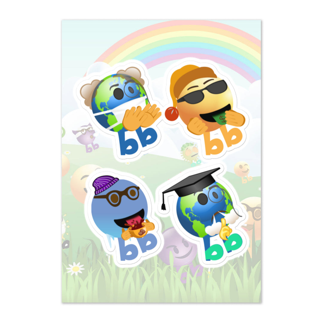 Megabb PaPa Stickers - Emojibb