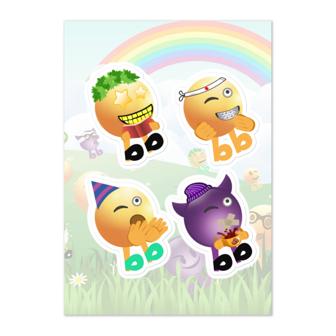 Megabb PaPa Stickers - Emojibb