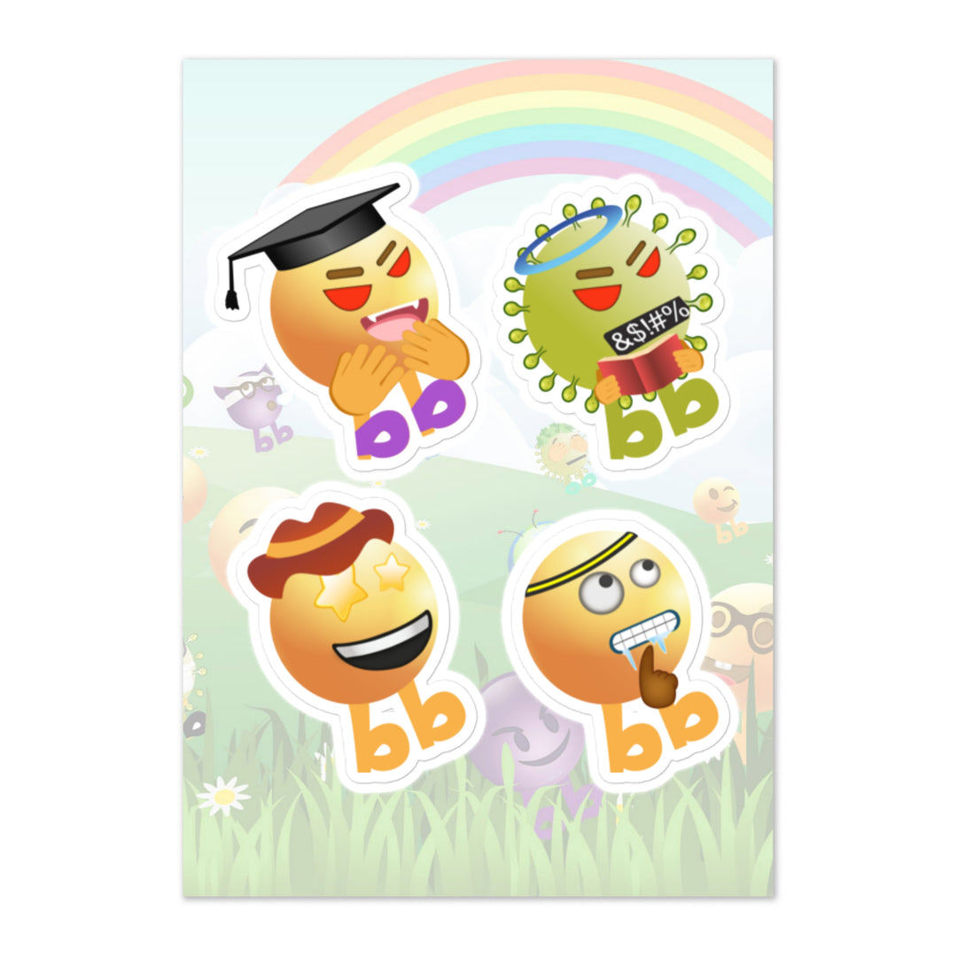 Megabb PaPa Stickers - Emojibb