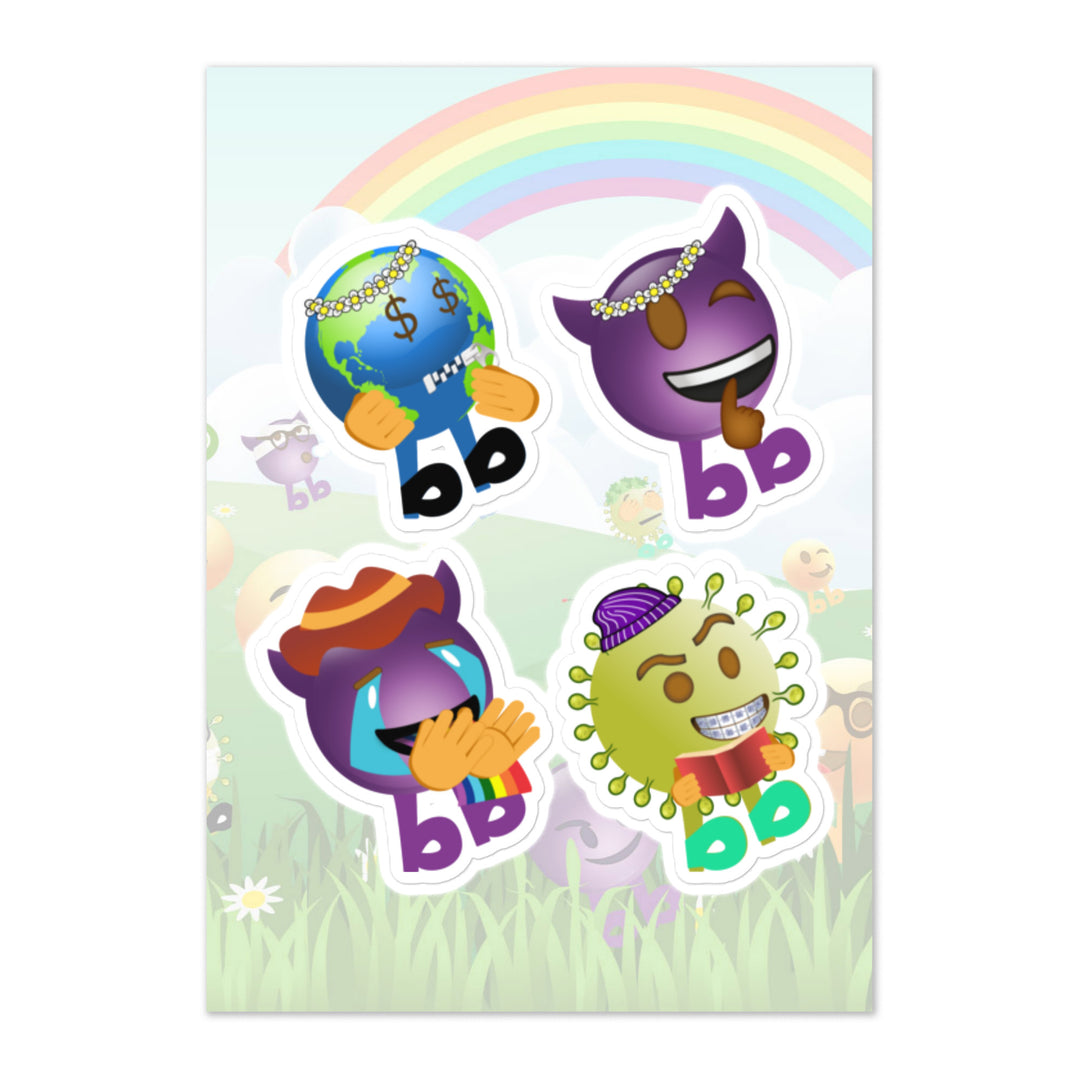 Megabb PaPa Stickers - Emojibb