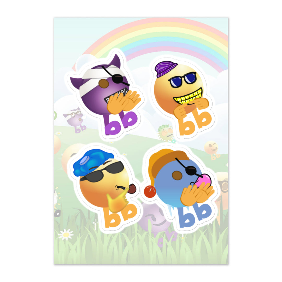 Megabb PaPa Stickers - Emojibb