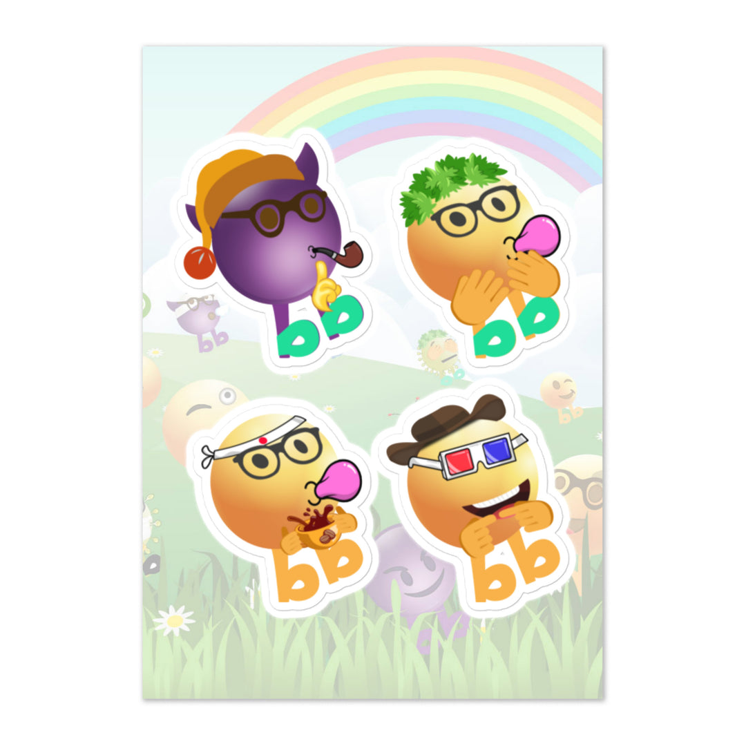 Megabb PaPa Stickers - Emojibb