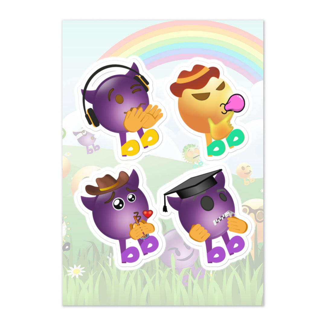 Megabb PaPa Stickers - Emojibb