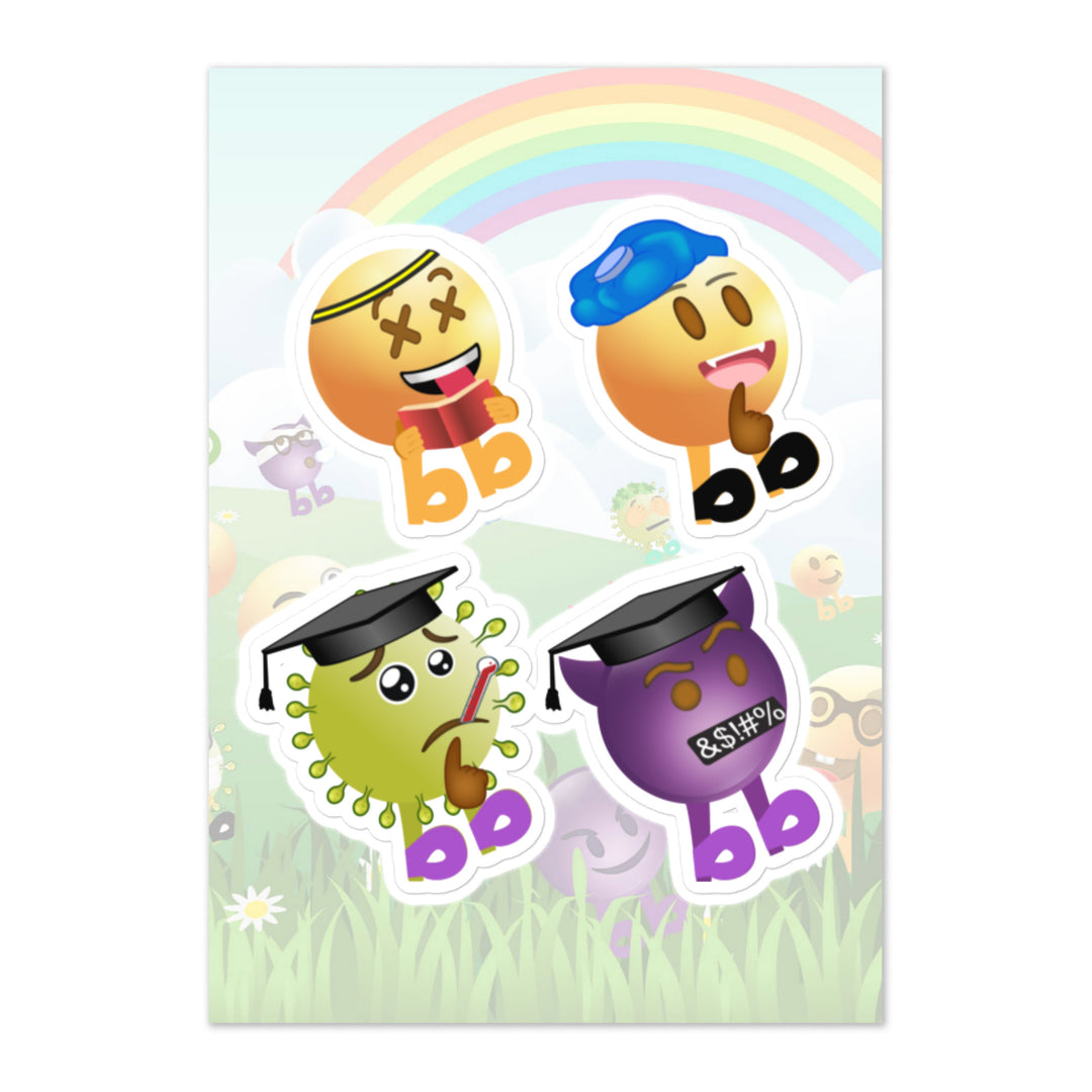 Megabb PaPa Stickers - Emojibb