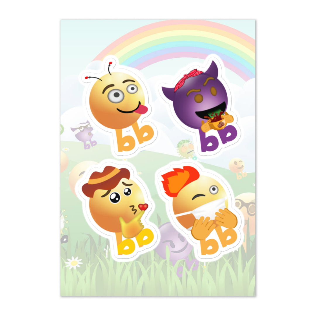 Megabb PaPa Stickers - Emojibb