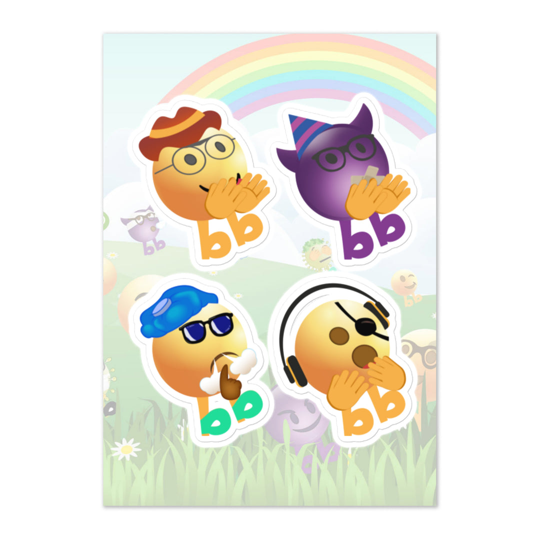 Megabb PaPa Stickers - Emojibb