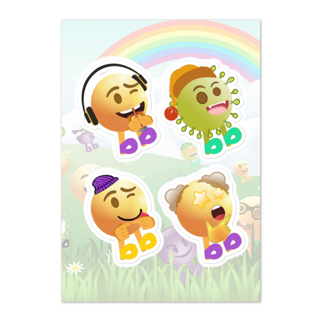 Megabb PaPa Stickers - Emojibb