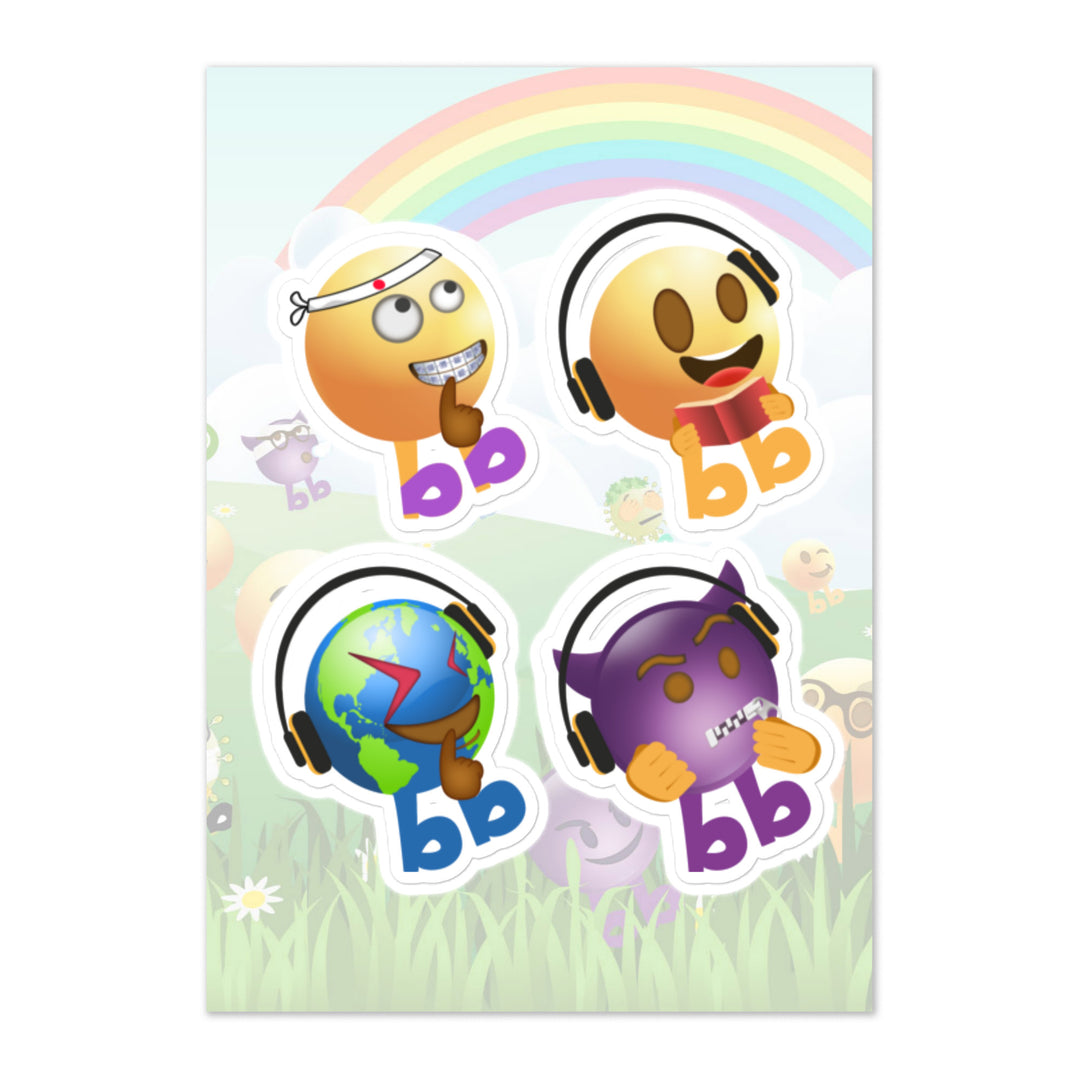 Megabb PaPa Stickers - Emojibb