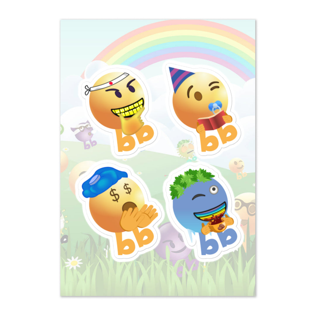 Megabb PaPa Stickers - Emojibb