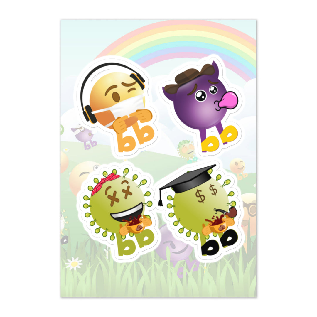 Megabb PaPa Stickers - Emojibb