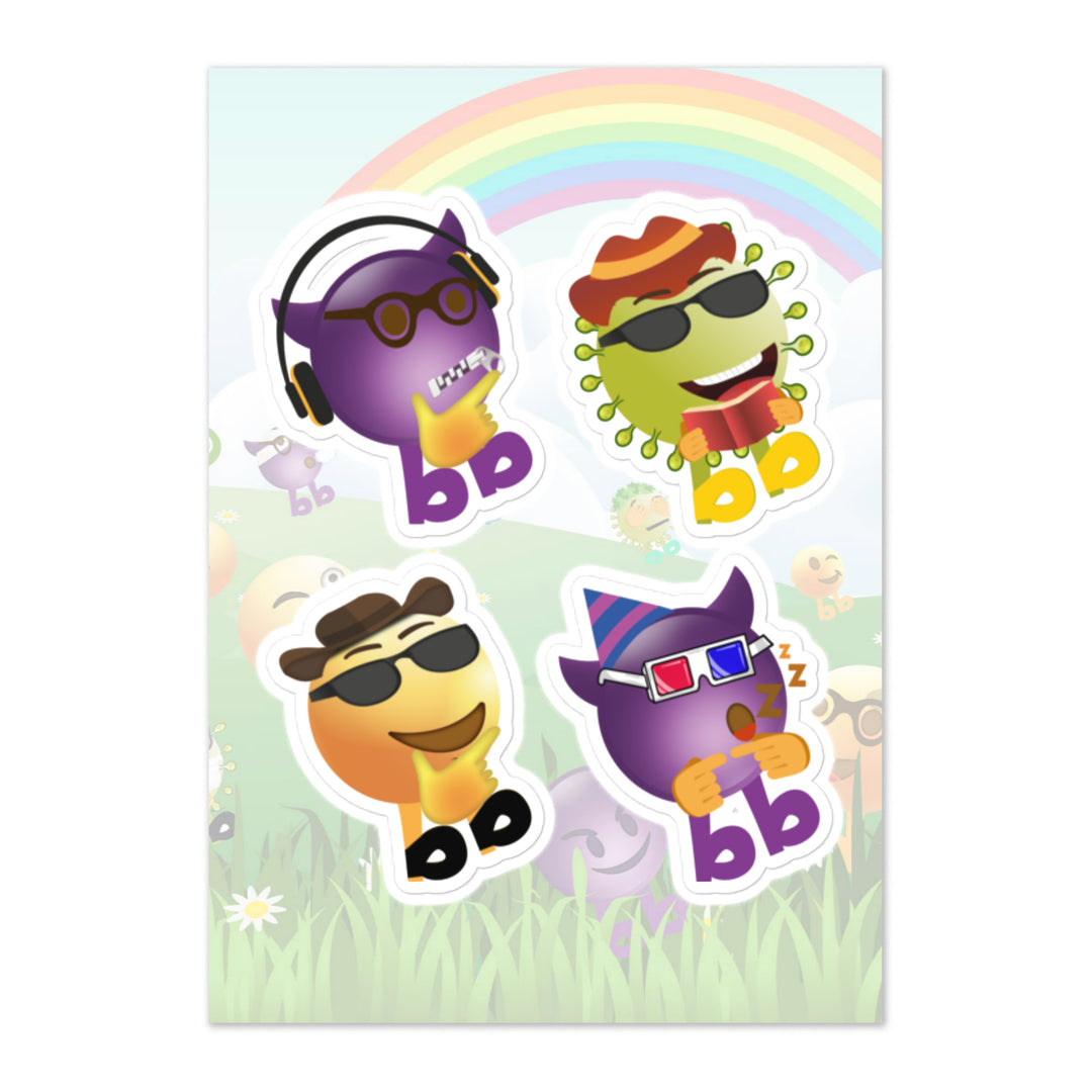 Megabb PaPa Stickers - Emojibb