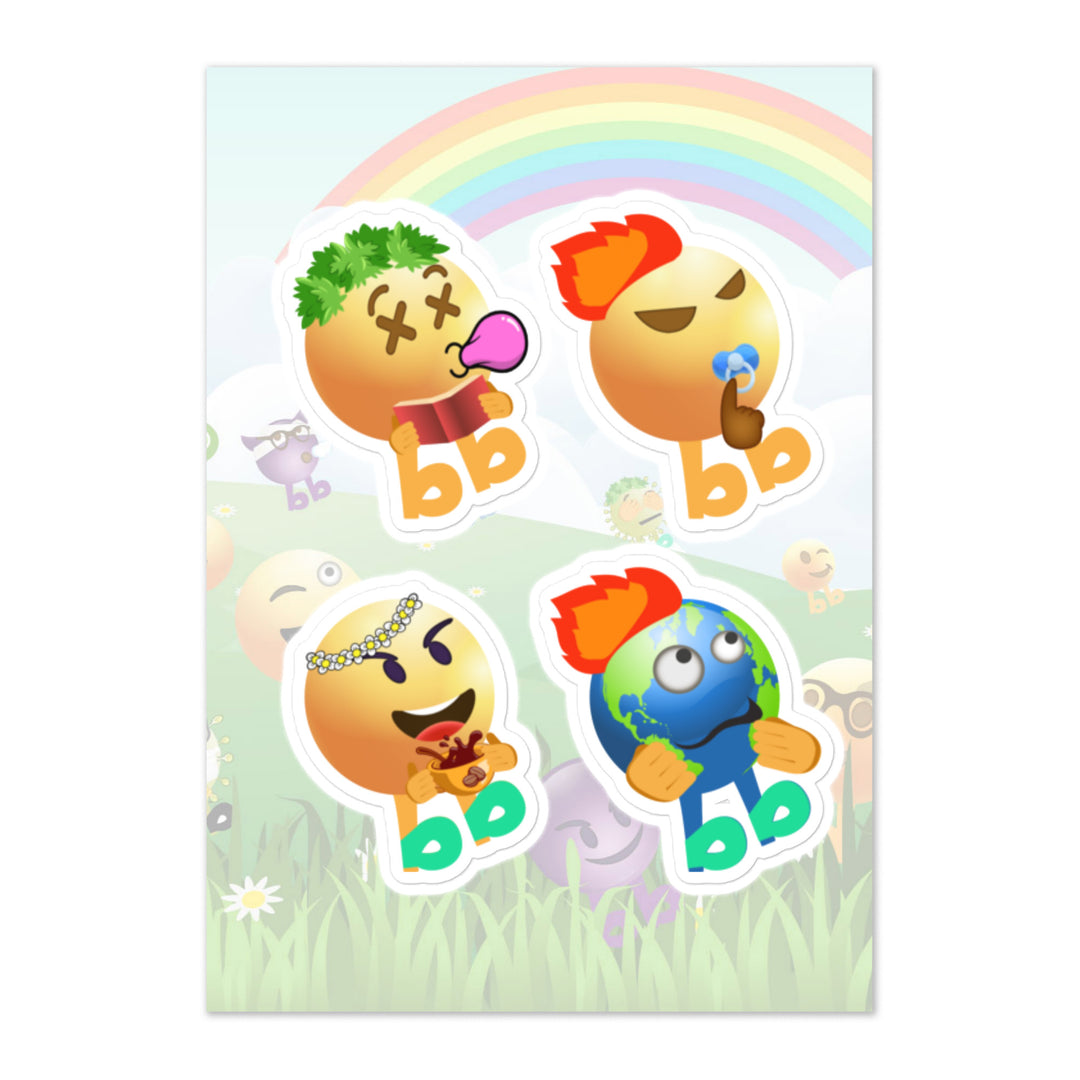 Megabb PaPa Stickers - Emojibb