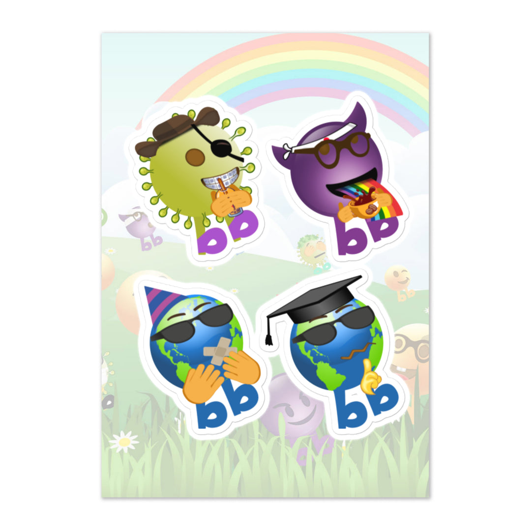 Megabb PaPa Stickers - Emojibb