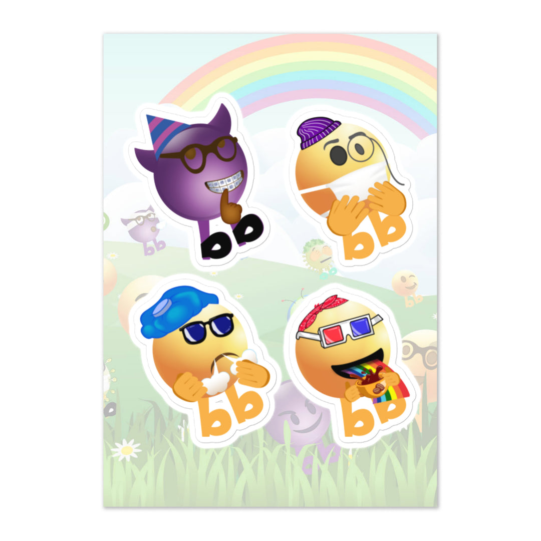 Megabb PaPa Stickers - Emojibb