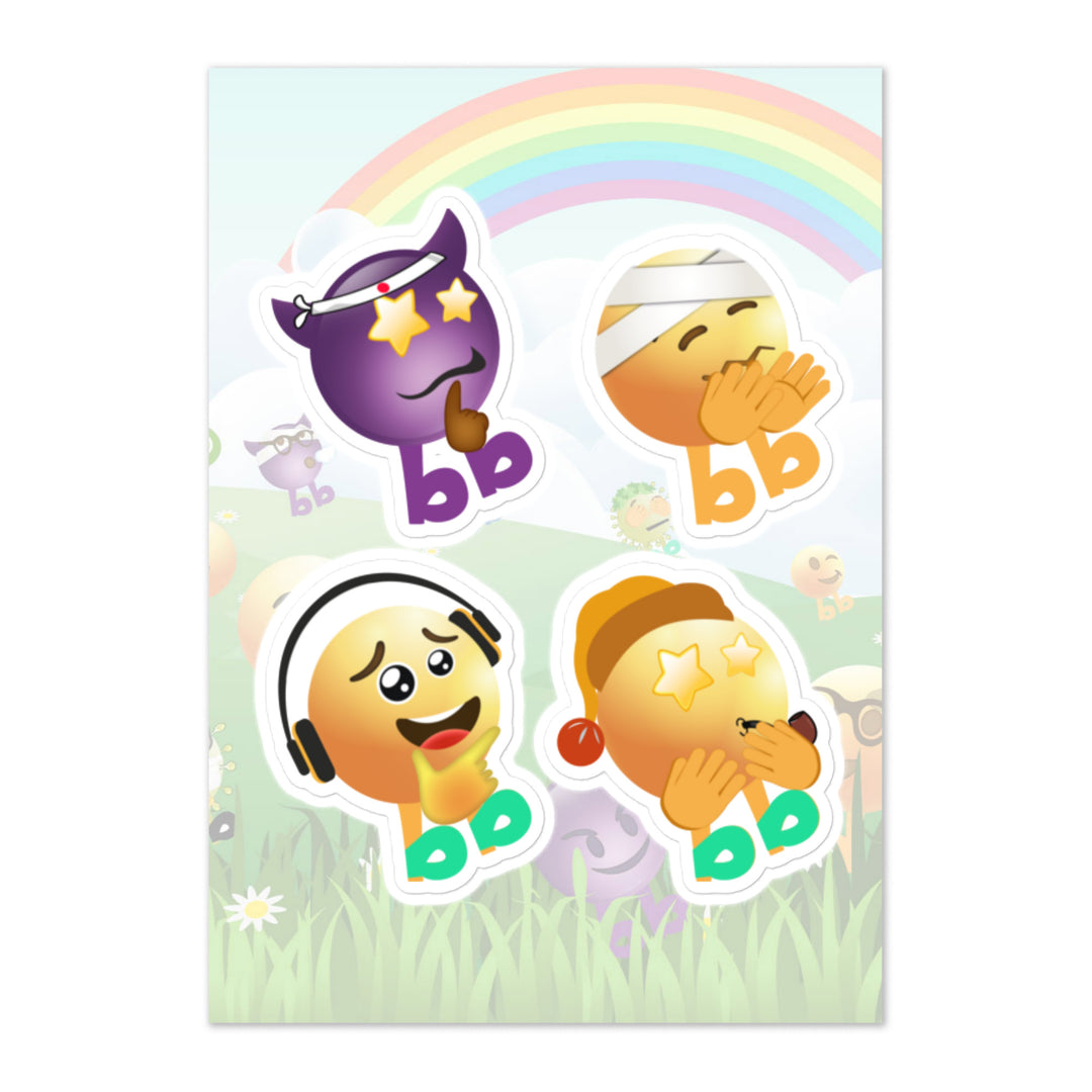 Megabb PaPa Stickers - Emojibb