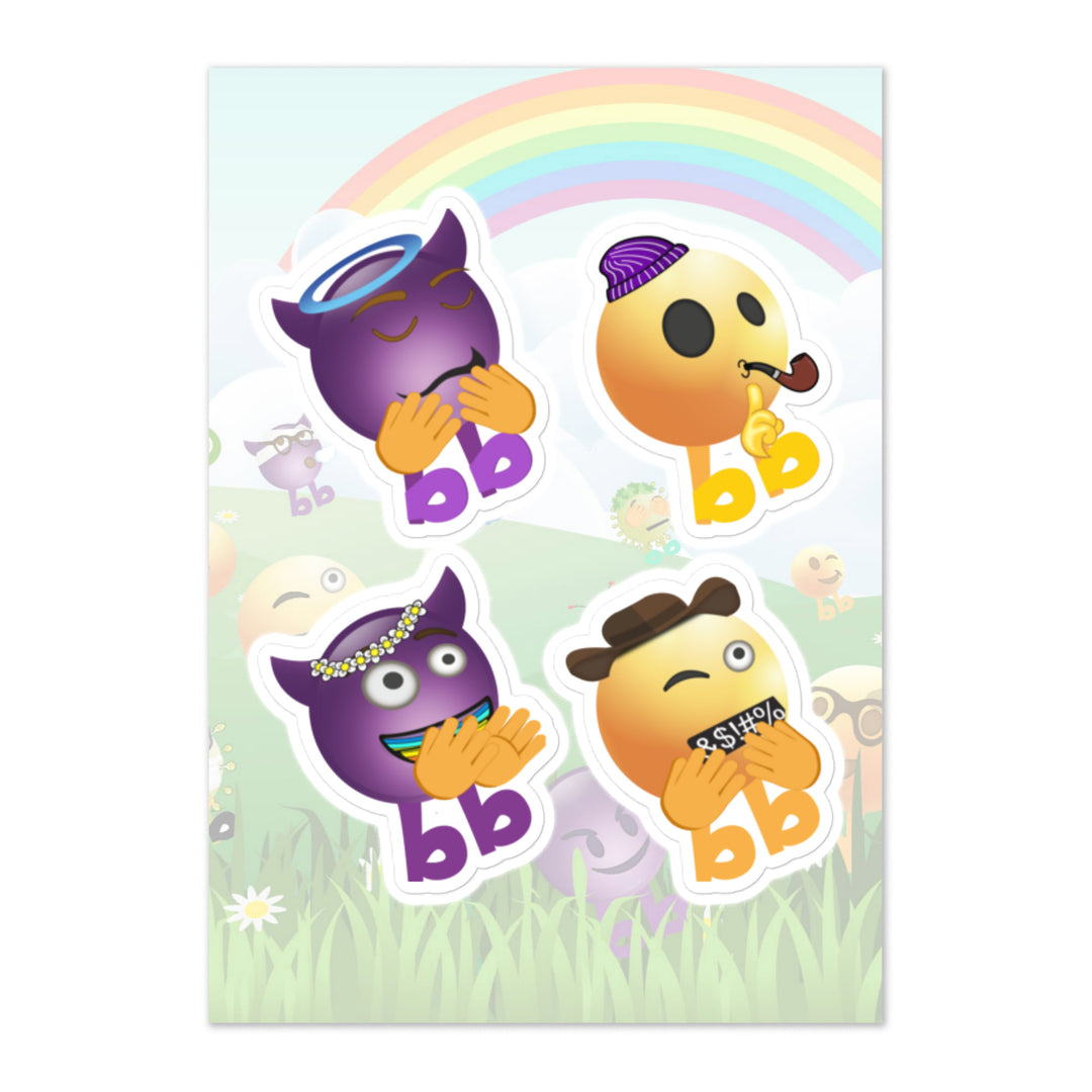 Megabb PaPa Stickers - Emojibb