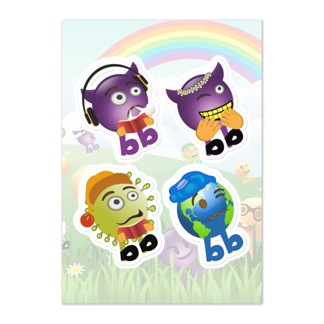 Megabb PaPa Stickers - Emojibb