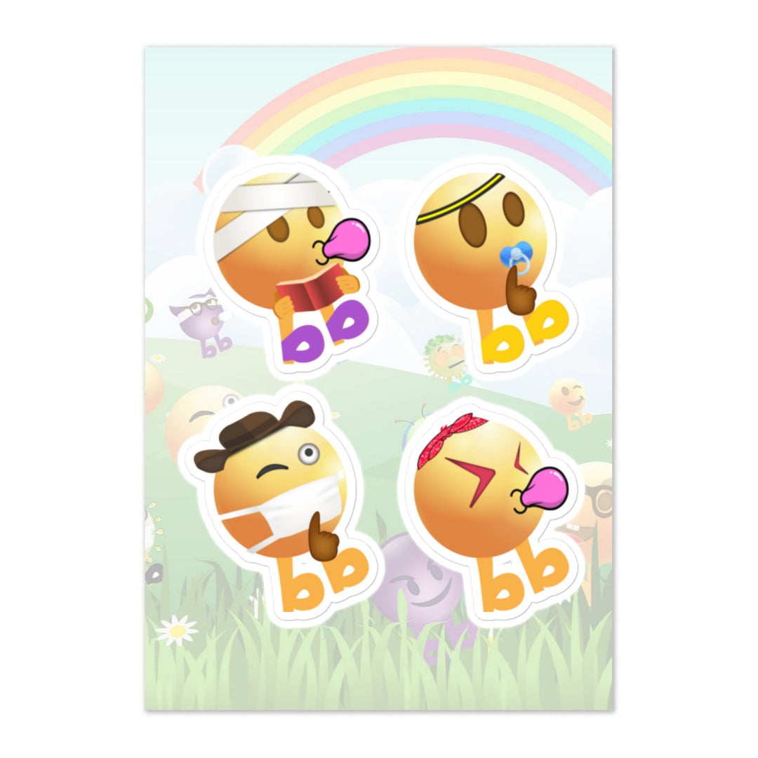 Megabb PaPa Stickers - Emojibb