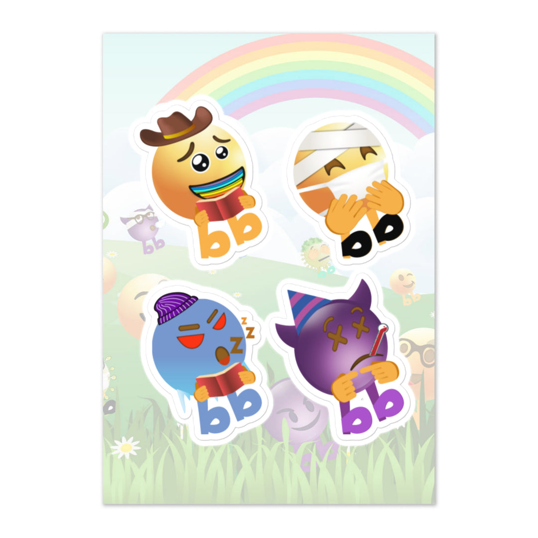 Megabb PaPa Stickers - Emojibb