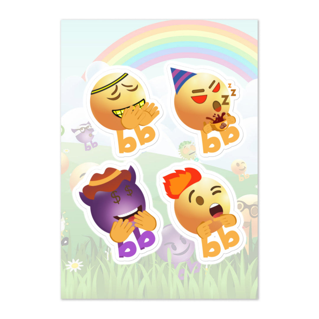 Megabb PaPa Stickers - Emojibb