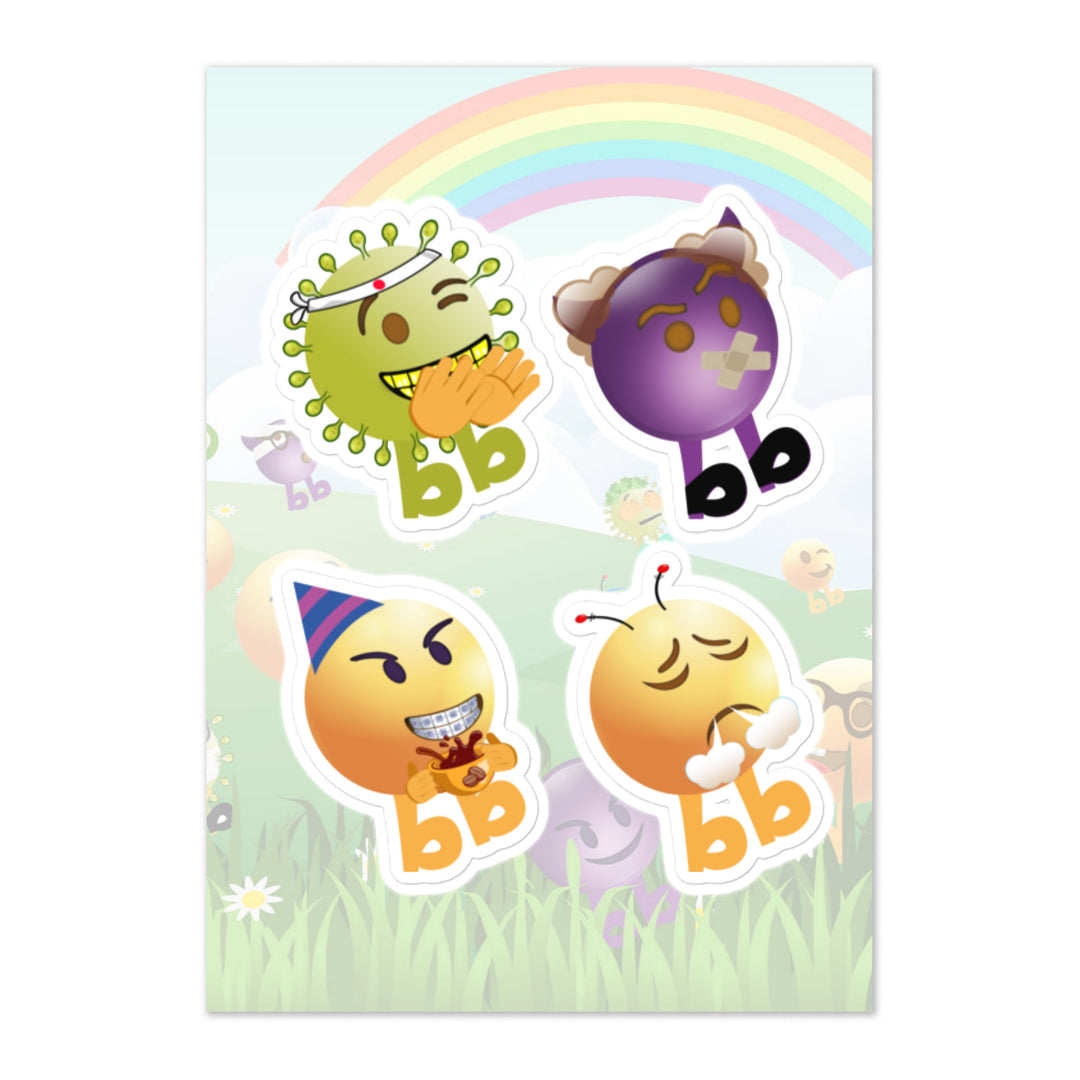 Megabb PaPa Stickers - Emojibb