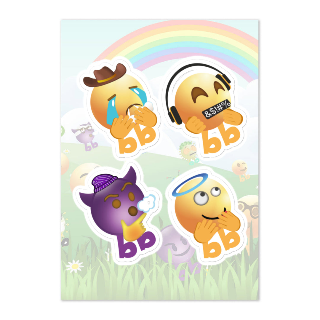 Megabb PaPa Stickers - Emojibb