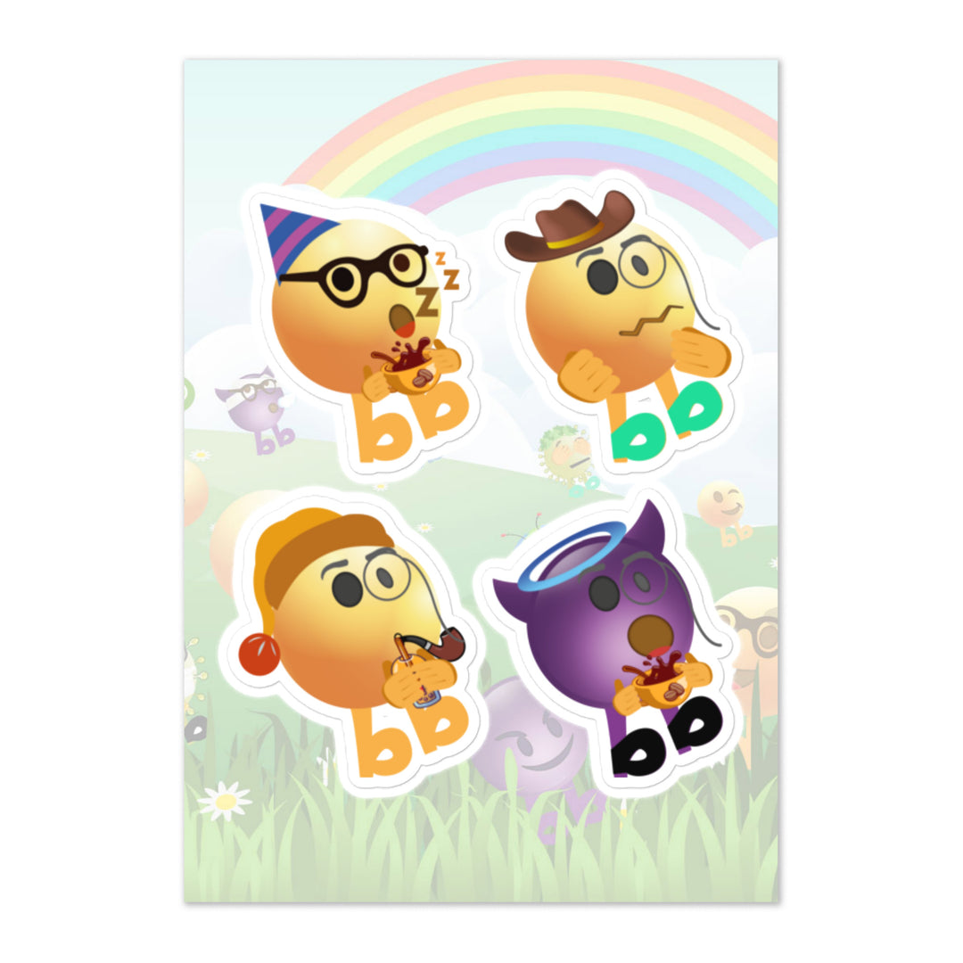 Megabb PaPa Stickers - Emojibb