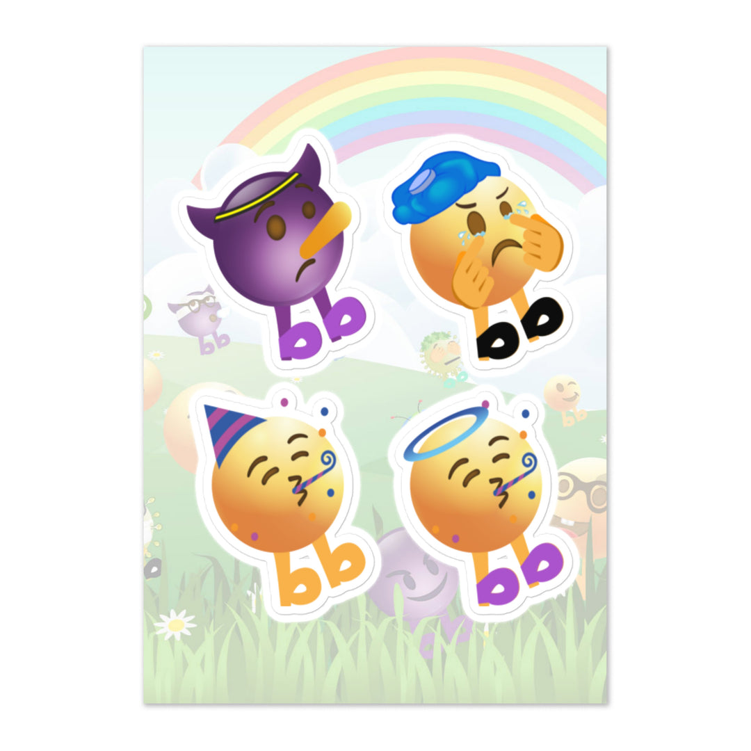 Megabb PaPa Stickers - Emojibb