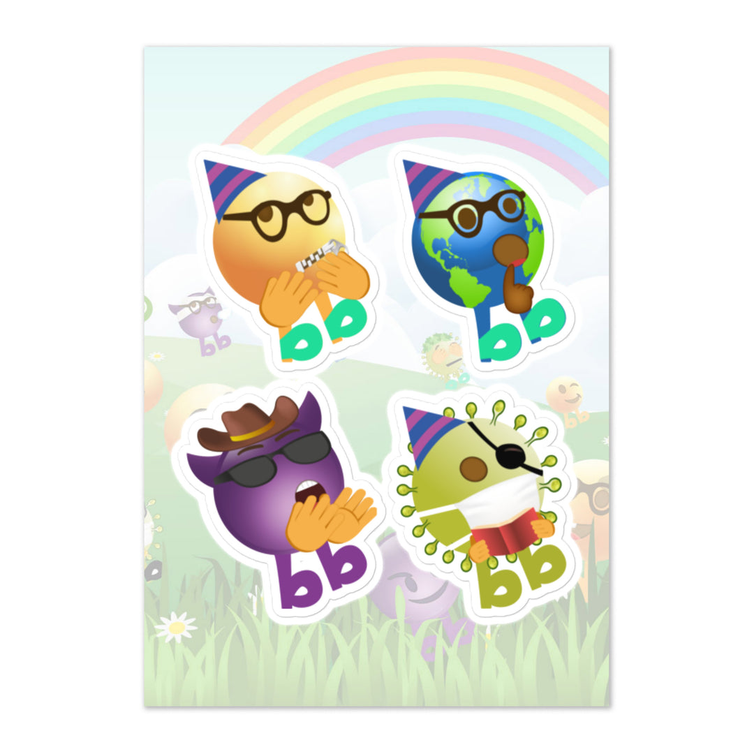 Megabb PaPa Stickers - Emojibb