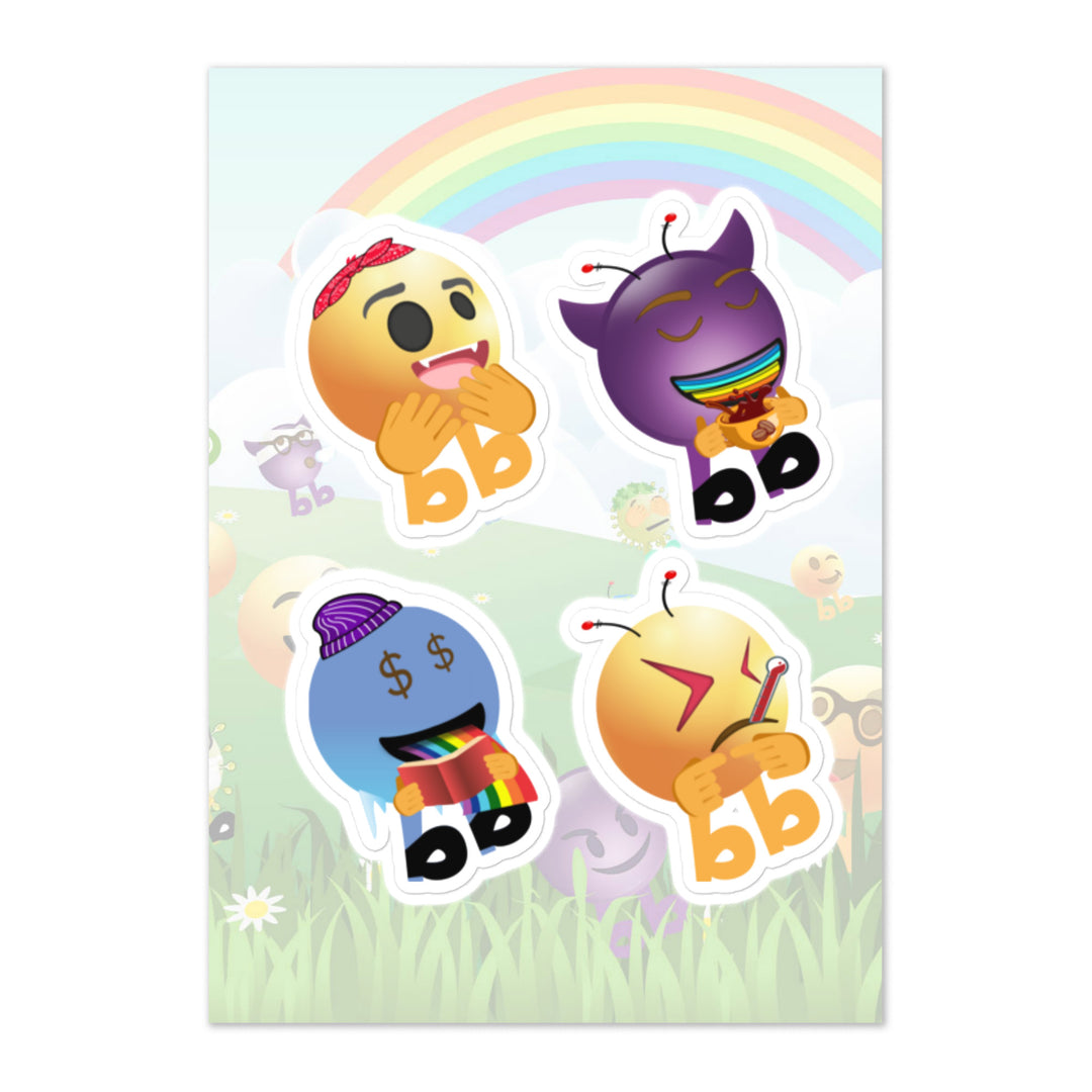 Megabb PaPa Stickers - Emojibb