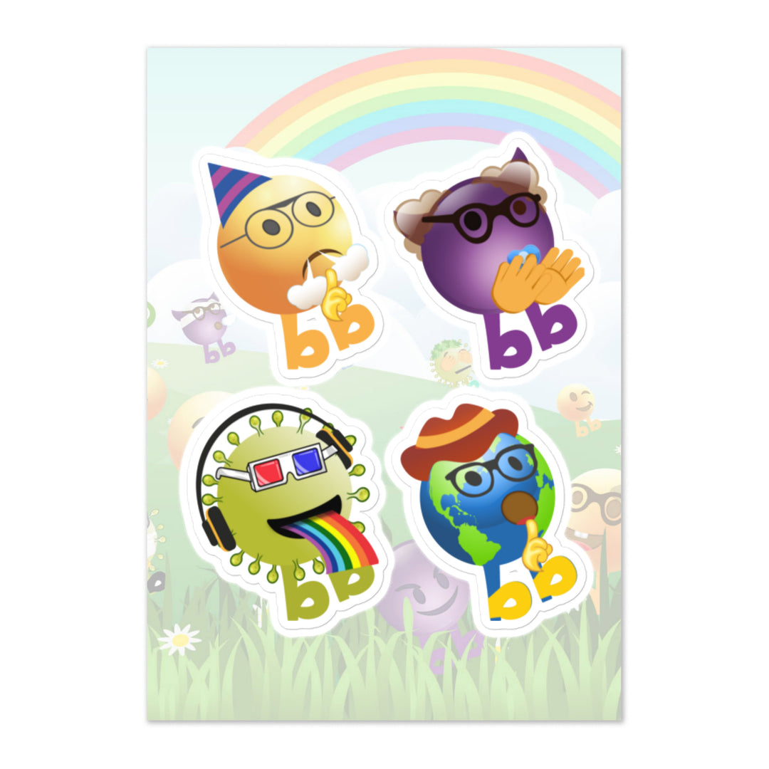 Megabb PaPa Stickers - Emojibb