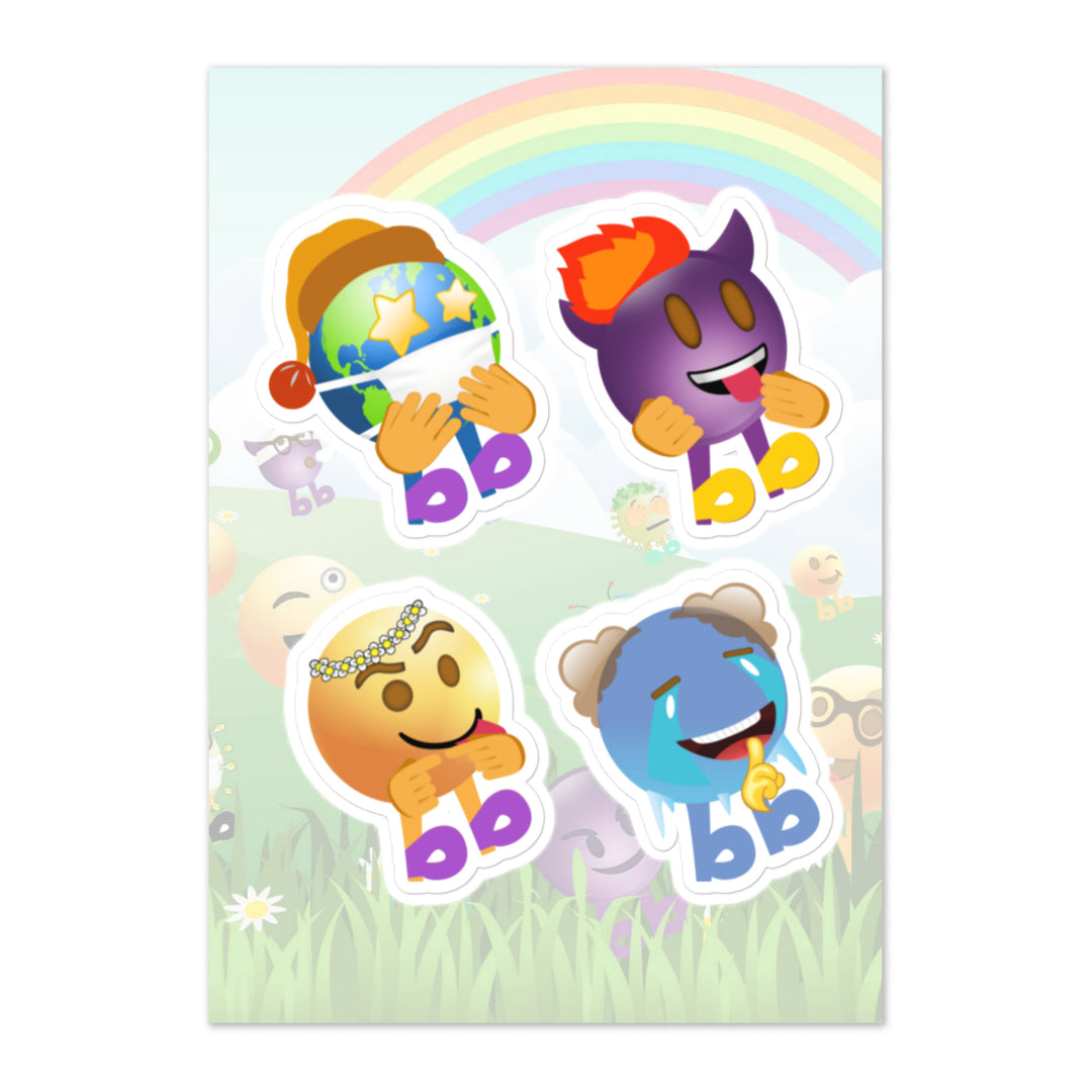 Megabb PaPa Stickers - Emojibb