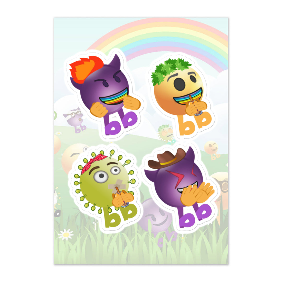 Megabb PaPa Stickers - Emojibb