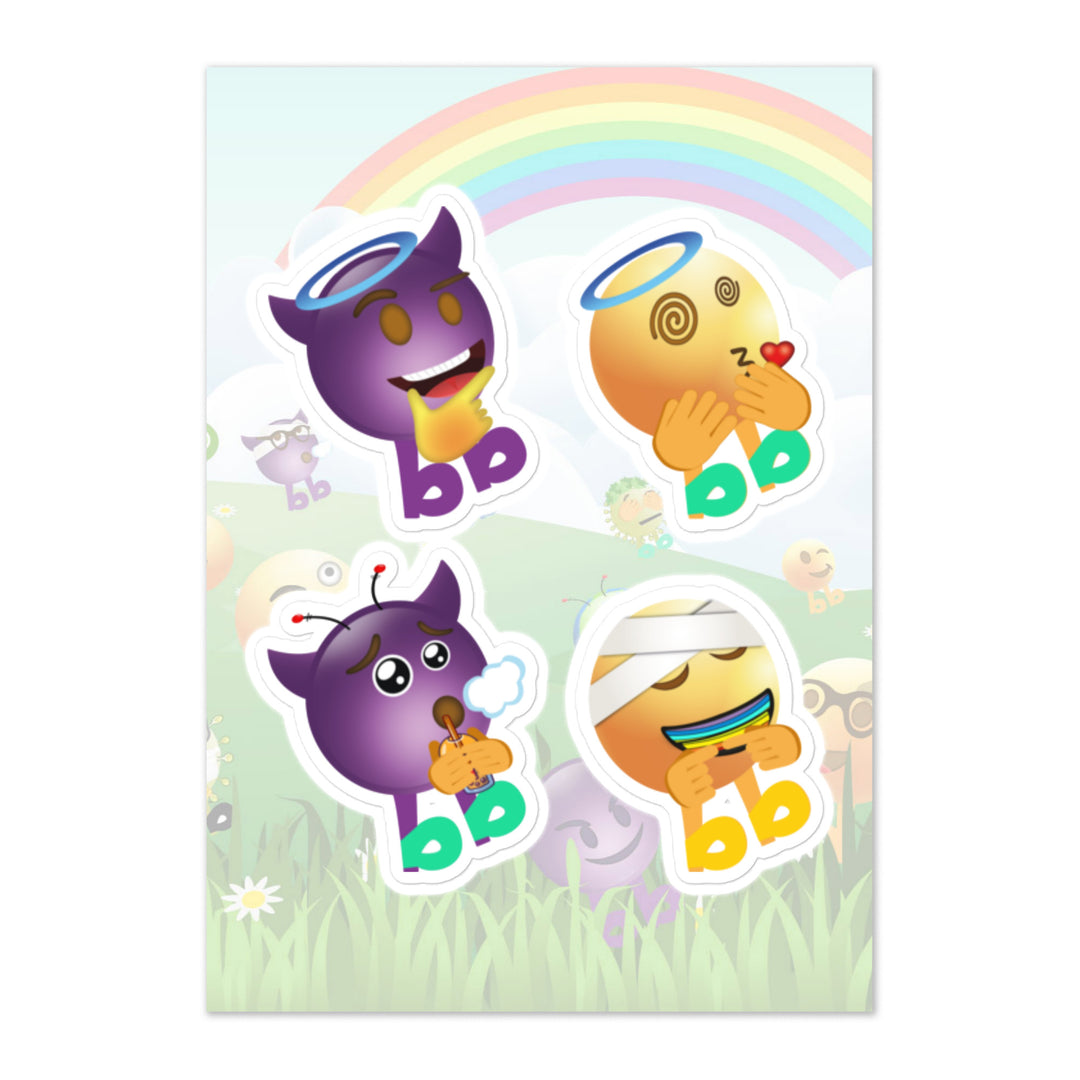 Megabb PaPa Stickers - Emojibb